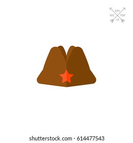 Russian Military Garrison Cap Icon