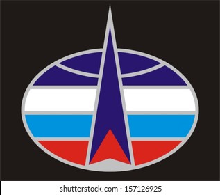 Russian Military Space Troops - emblem