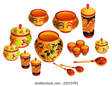 Russian painted ware