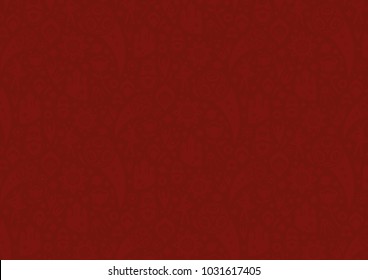 Russian red wallpaper, world of Russia pattern with modern and traditional elements, 2018 trend background, vector illustration