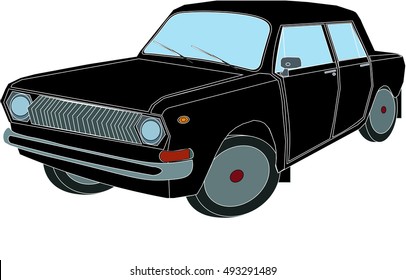 Russian retro car
