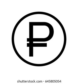 Russian ruble symbol