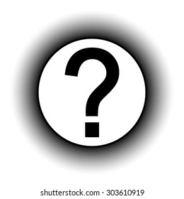 Russian ruble symbol button on white background. Vector illustration.