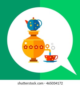 Russian Samovar Icon