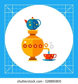 Russian Samovar Icon