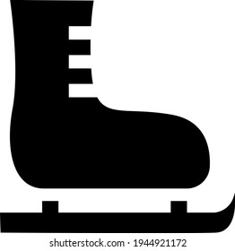 Russian skating, illustration, vector on a white background