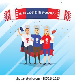 RUSSIAN SOCCER SUPPORTER