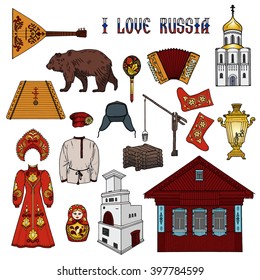 Russian style collection