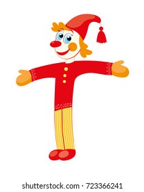 Russian traditional theater puppet 