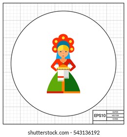 Russian Welcome Icon
