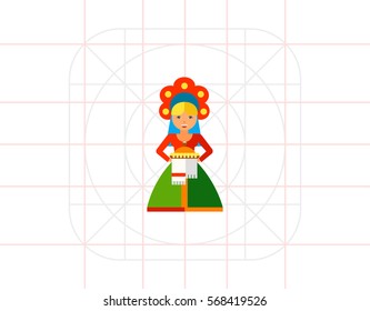 Russian Welcome Icon