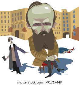 Russian writer Fedor Dostoevsky