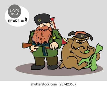 Russian-stereotypes-cossacks-bears-color