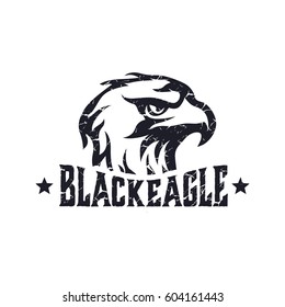 Rust Black Eagle Logo Stock Vector (Royalty Free) 604161443 | Shutterstock