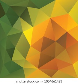 Rust and green polygonal background