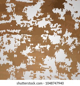 Rust on metal. Vector rusted metal, rustic and rusty metal grunge, steel corrosion illustration