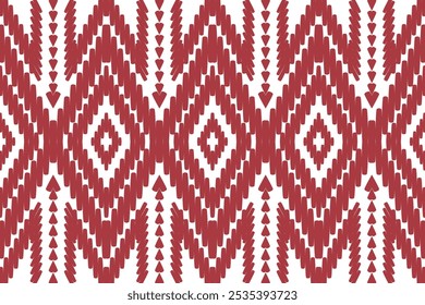 Rust Red Diamond Pattern: Seamless Geometric Design for Warm-Toned Wallpapers and Fashionable Fabrics