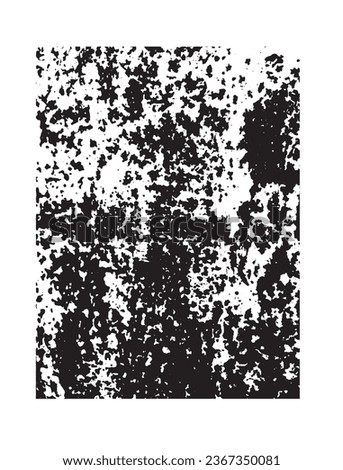 Rust Spots On Weathered Vintage Metal Surface Grudge Texture. Background rusty and paint concept vector