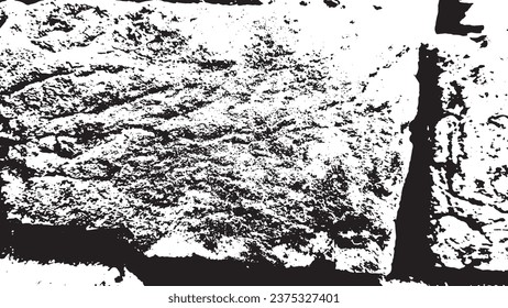 rusted brick black and white texture pattern