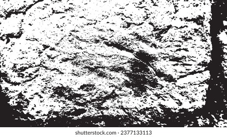 patrón de textura en blanco y negro de ladrillo roto