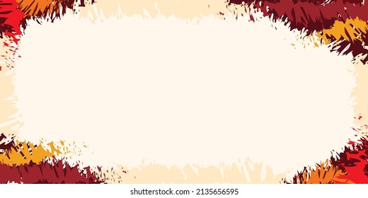 Rustic Abstract Banner Background, Vector
