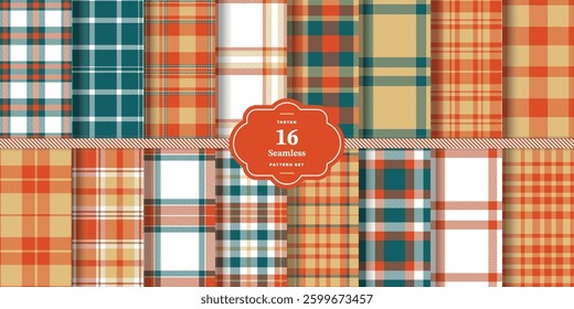 Rustic Auburn Seamless Tartan with Charcoal Gray accents Textile Design