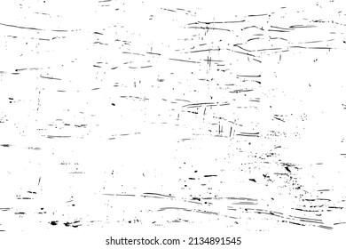 Rustic cracked vector texture with many cracks and scratches. Abstract background. Broken and damaged surface. Aged backdrop. Vector graphic illustration with transparent white. EPS10.