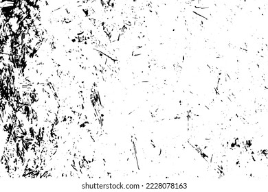 Rustic cracked vector texture with many cracks and scratches. Abstract background. Broken and damaged surface. Aged backdrop. Vector graphic illustration with transparent white. EPS10.