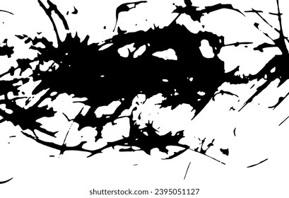 Rustic cracked vector texture with many cracks and scratches. Abstract background. Broken and damaged surface. Aged backdrop. Vector graphic illustration with transparent white. EPS10.