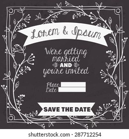 Rustic design over black grunge background, vector illustration 