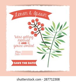 Rustic design over white background, vector illustration 