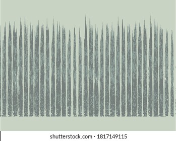 Rustic distressed abstract stripe worn, brush  effect vertical stripe collage digital print pattern design in vector . art design for carpet, scarf, blanket, cover, rug 