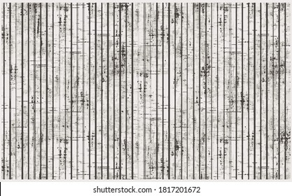 Rustic distressed abstract stripe worn, brush  effect vertical wood texture stripe collage digital print pattern design in vector . art design for carpet, scarf, blanket, cover, rug 