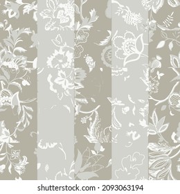 Rustic distressed abstract stripe worn, brush effect vertical stripe tribal art collage digital print pattern design in vector . art design for carpet, scarf, blanket, cover, rug