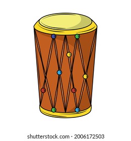 rustic drum music wooden instrument