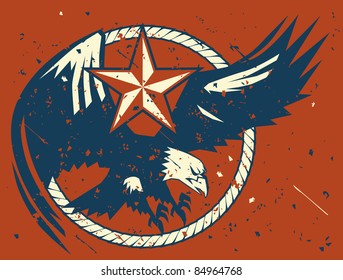 Rustic Eagle Emblem