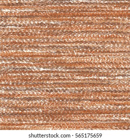 Rustic fabric texture. Reddish striped carpet. Abstract vector.