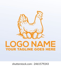 rustic fire chicken logo, hen flame hot symbol vector icon illustration, modern gradient logo , fast food restaurant app icon Simple and elegant chicken designs vector logo