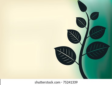 rustic floral background with place for text