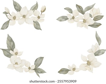 Rustic flower arrangement set for decoration