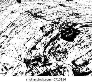 Rustic grunge ink abstract background in black and white