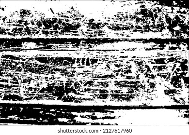 Rustic grunge vector texture with grain and stains. Abstract noise background. Weathered surface. Dirty and damaged. Detailed rough backdrop. Vector graphic illustration with transparent white. EPS10.