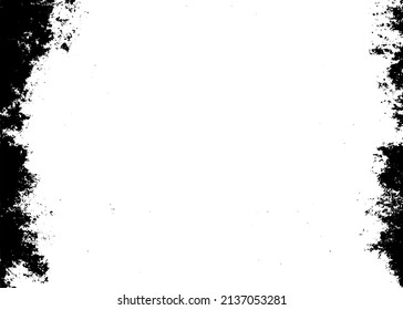 Rustic grunge vector texture with grain and stains. Abstract noise background. Weathered surface. Dirty and damaged. Detailed rough backdrop. Vector graphic illustration with transparent white. EPS10.