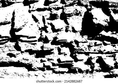 Rustic grunge vector texture with grain and stains. Abstract noise background. Weathered surface. Dirty and damaged. Detailed rough backdrop. Vector graphic illustration with transparent white. EPS10.