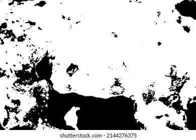 Rustic grunge vector texture with grain and stains. Abstract noise background. Weathered surface. Dirty and damaged. Detailed rough backdrop. Vector graphic illustration with transparent white. EPS10.