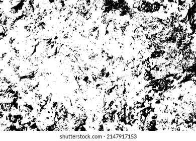 Rustic grunge vector texture with grain and stains. Abstract noise background. Weathered surface. Dirty and damaged. Detailed rough backdrop. Vector graphic illustration with transparent white. EPS10.