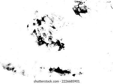 Rustic grunge vector texture with grain and stains. Abstract noise background. Weathered surface. Dirty and damaged. Detailed rough backdrop. Vector graphic illustration with transparent white. EPS10.