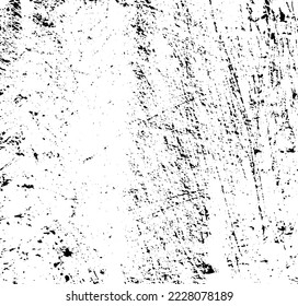 Rustic grunge vector texture with grain and stains. Abstract noise background. Weathered surface. Dirty and damaged. Detailed rough backdrop. Vector graphic illustration with transparent white. EPS10.