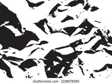 Rustic grunge vector texture with grain and stains. Abstract noise background. Weathered surface. Dirty and damaged. Detailed rough backdrop. Vector graphic illustration with transparent white. EPS10.