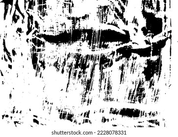 Rustic grunge vector texture with grain and stains. Abstract noise background. Weathered surface. Dirty and damaged. Detailed rough backdrop. Vector graphic illustration with transparent white. EPS10.